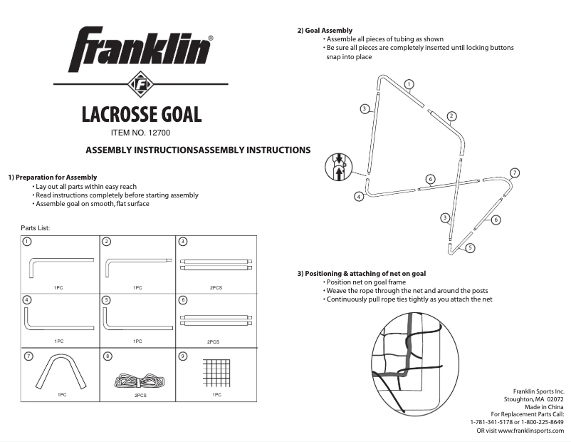 Imagen de la primera página del manual del dispositivo 12700