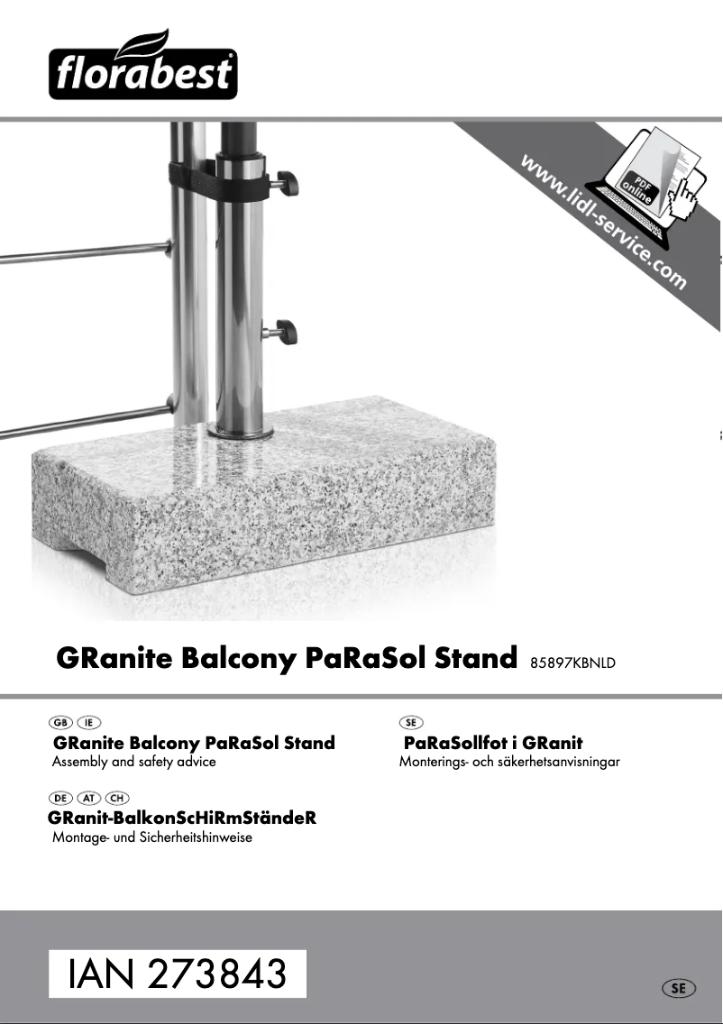 Imagen de la primera página del manual del dispositivo IAN 277690