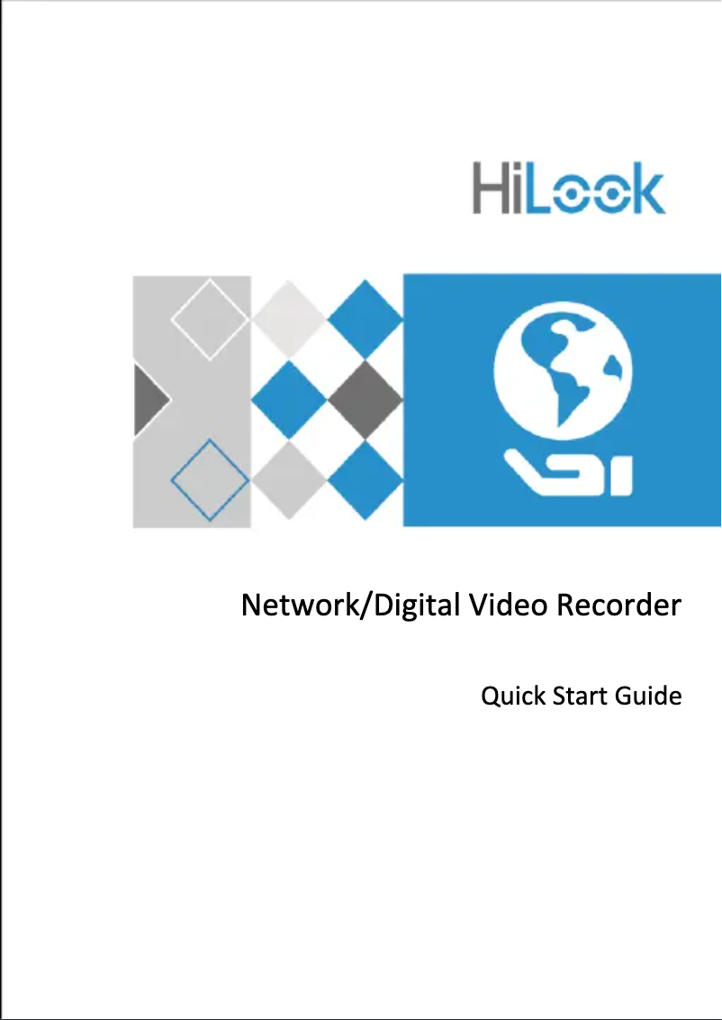Imagen de la primera página del manual del dispositivo DVR-208G-M1
