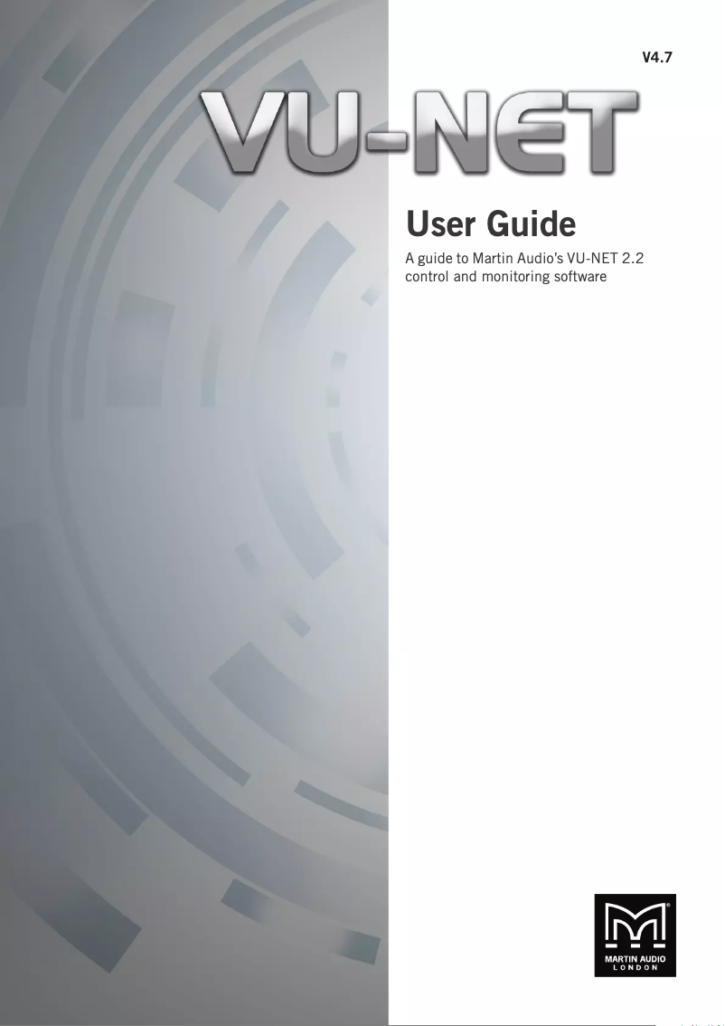 Imagen de la primera página del manual del dispositivo VU-NET 2