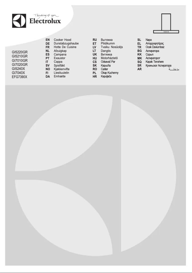 Imagen de la primera página del manual del dispositivo GI7020GR