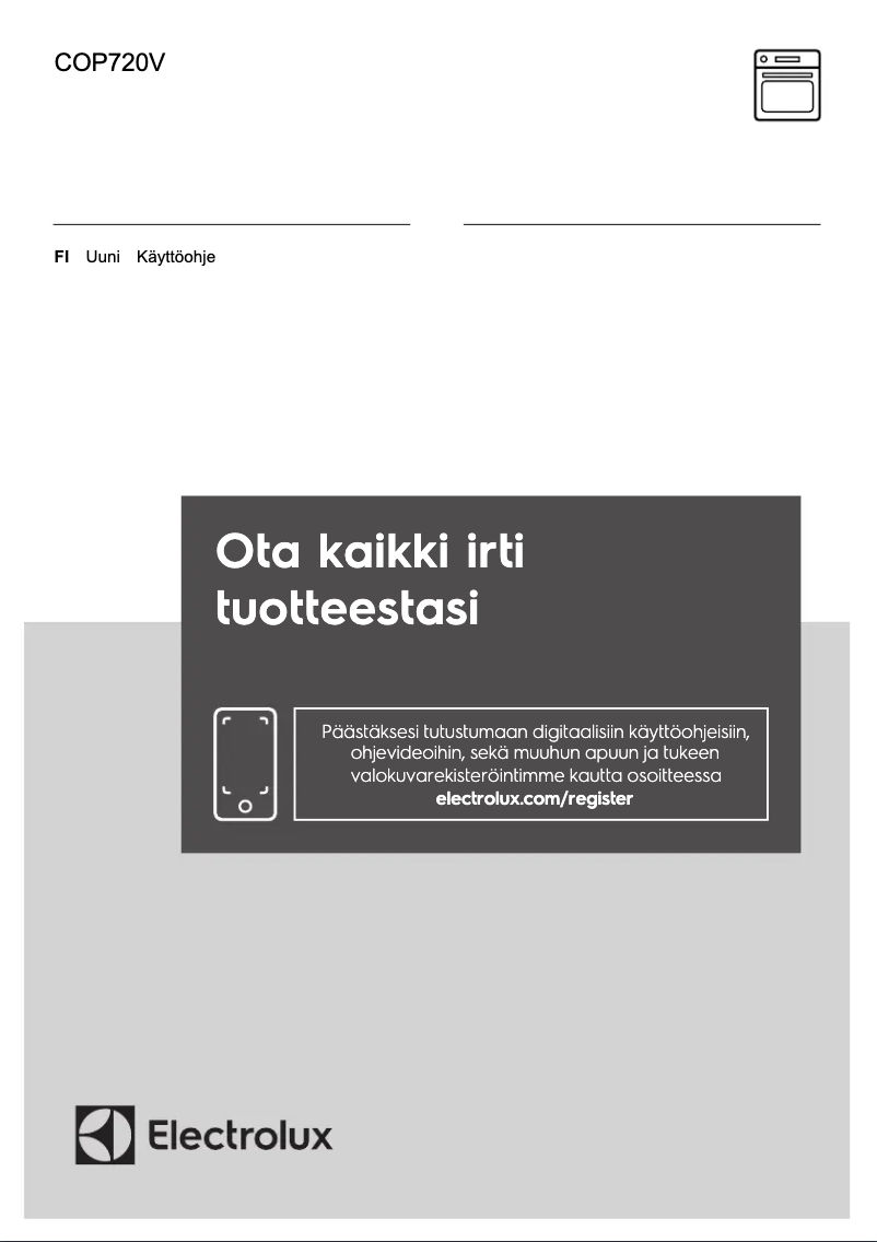 Imagen de la primera página del manual del dispositivo COP720V