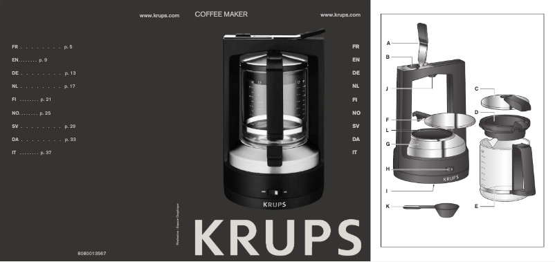 Imagen de la primera página del manual del dispositivo KM4682