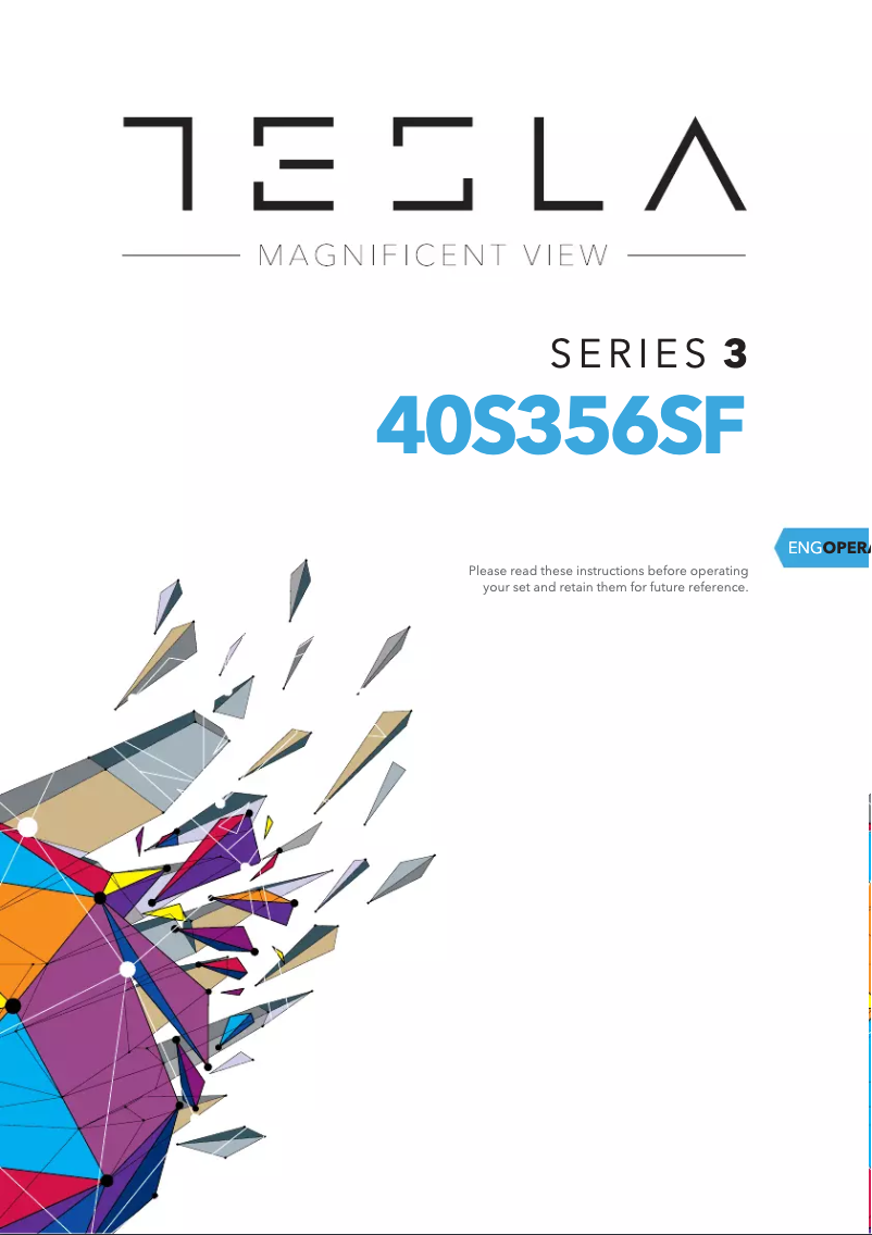 Página 1 del manual Manual de usuario Tesla 40S356SF