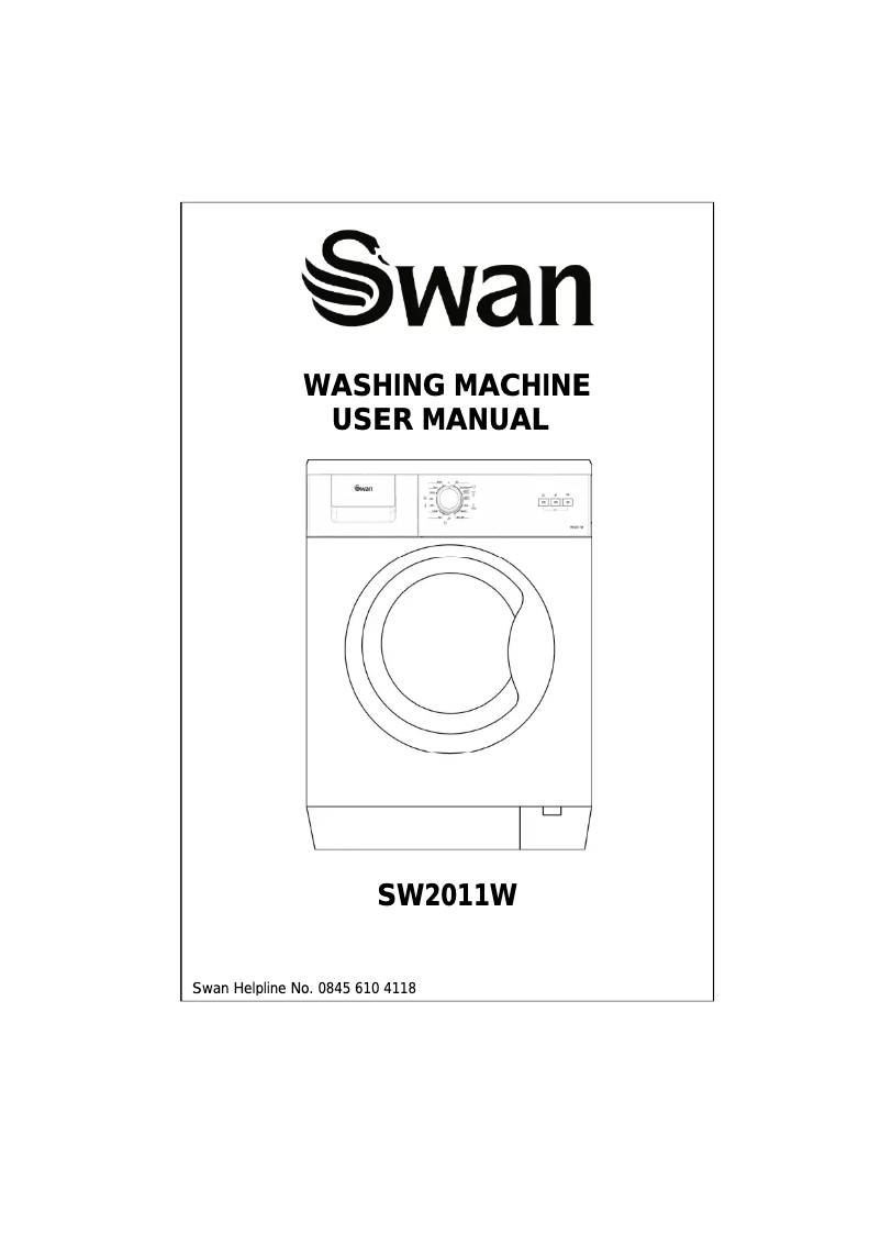 Imagen de la primera página del manual del dispositivo SW2011W