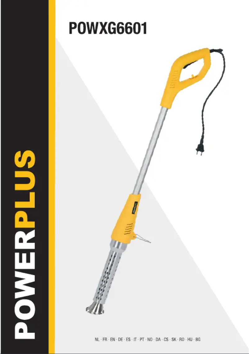 Página nº 1 - Manual de usuario PowerPlus POWXG6601