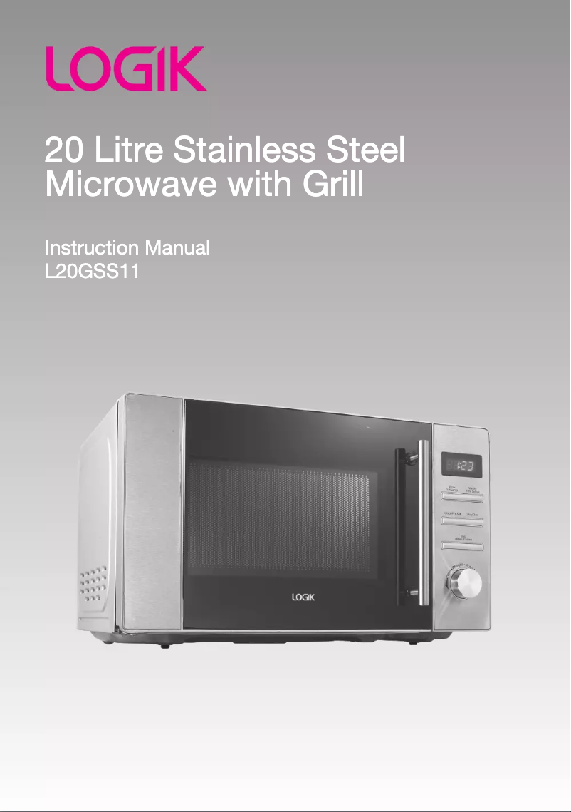 Página 1 del manual Manual de usuario Logik L20GSS11