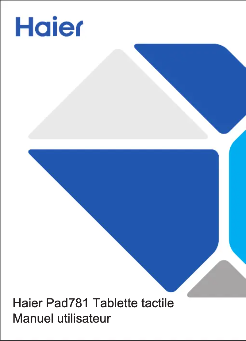 Imagen de la primera página del manual del dispositivo Pad Mini