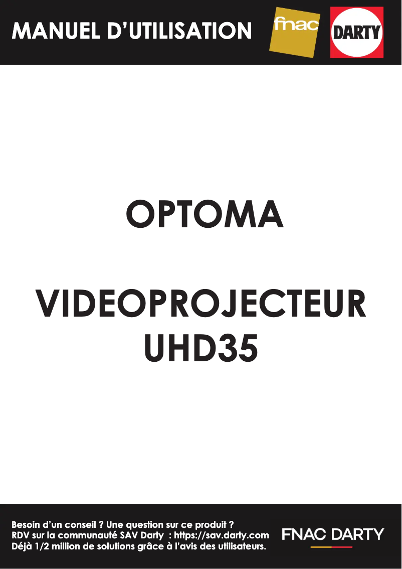 Imagen de la primera página del manual del dispositivo UHD35