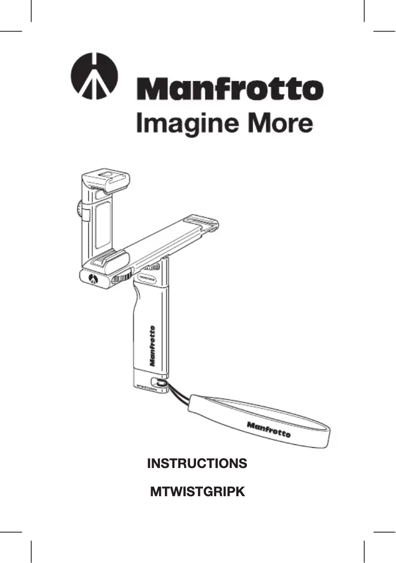 Página nº 1 - Manual de usuario Manfrotto MTWISTGRIPK