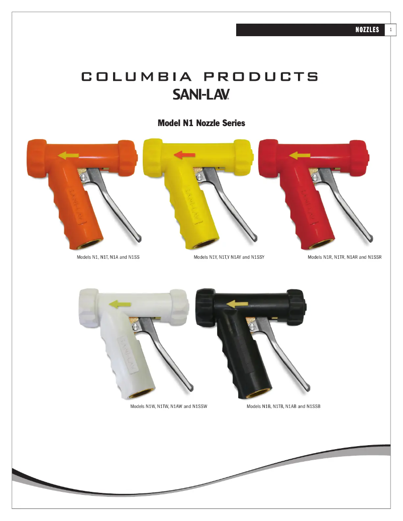 Página 1 del manual Manual de usuario Sani-Lav N1AW