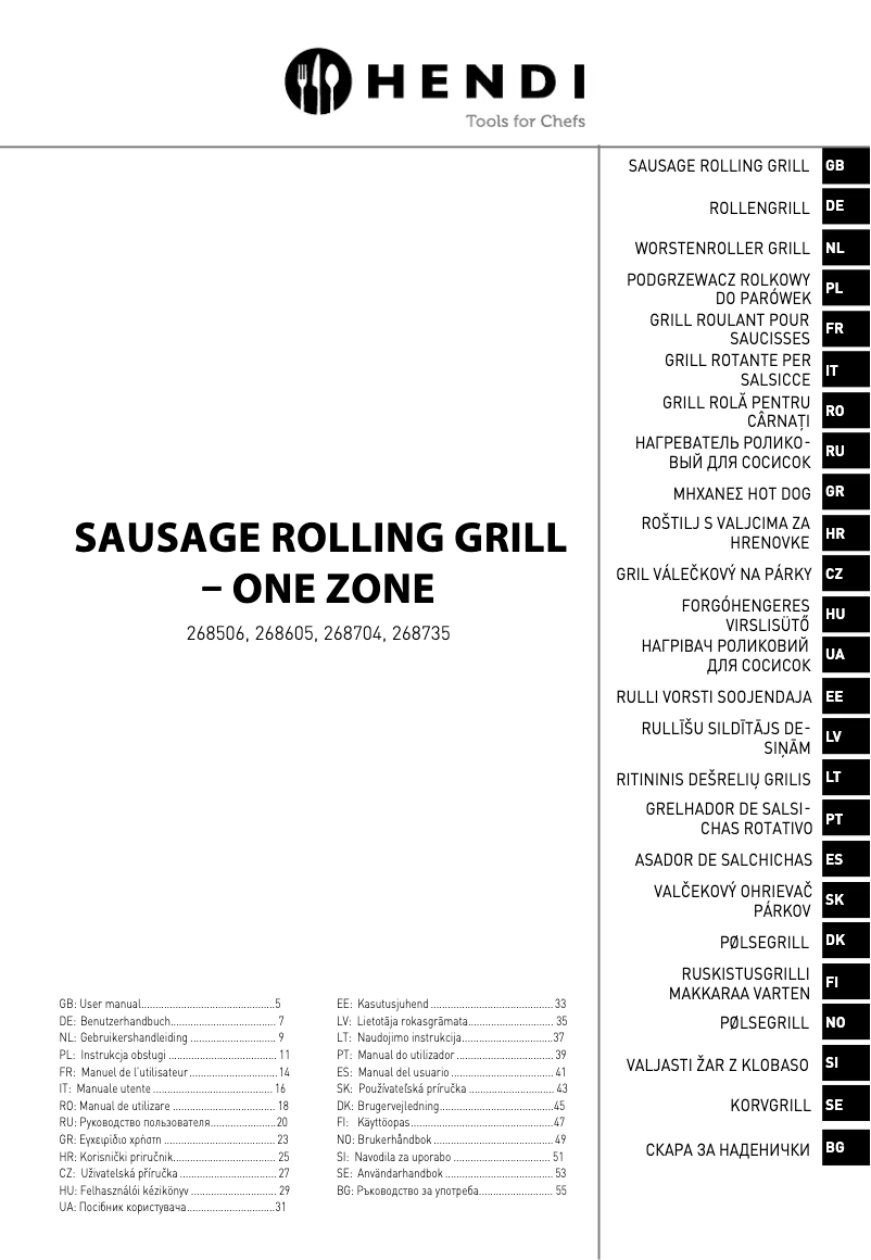 Imagen de la primera página del manual del dispositivo 268704