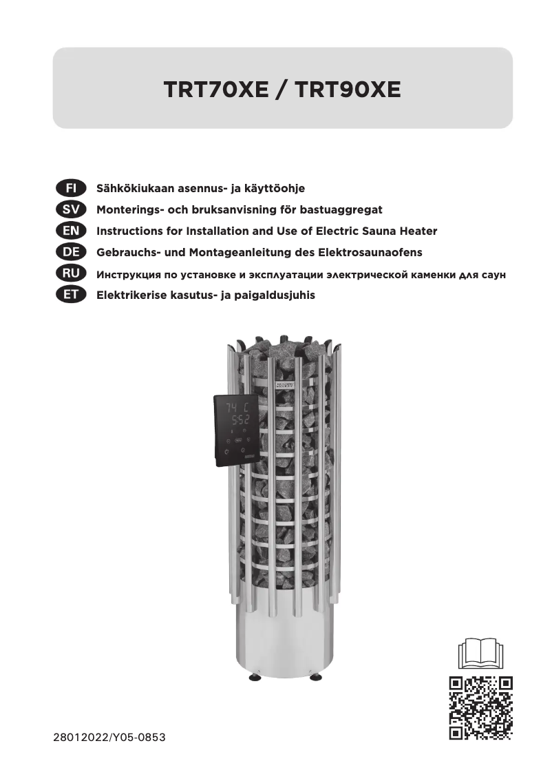 Imagen de la primera página del manual del dispositivo Glow TRT90XE HTRT904XE