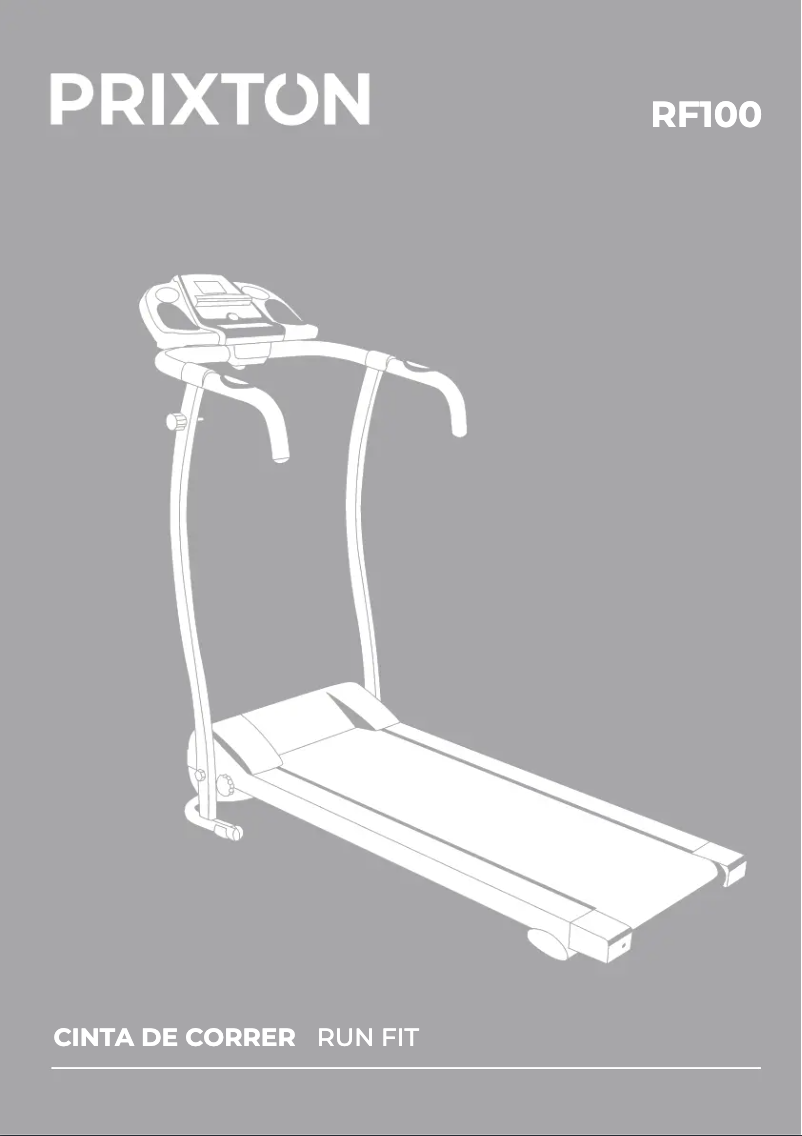 Imagen de la primera página del manual del dispositivo RF100