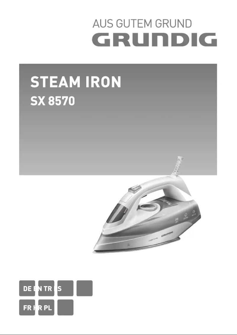 Página 1 del manual Manual de usuario Grundig SX 8570