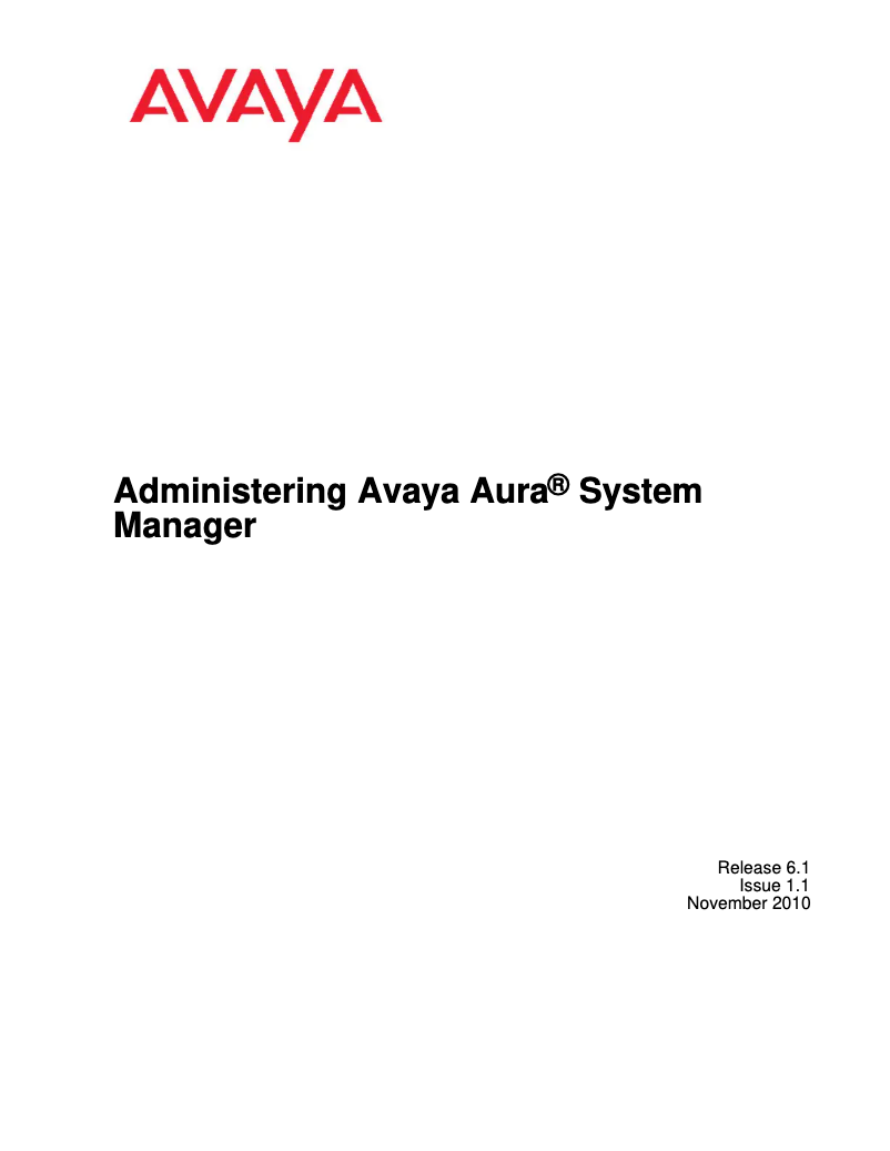 Página nº 1 - Manual de usuario Avaya OCC Hub