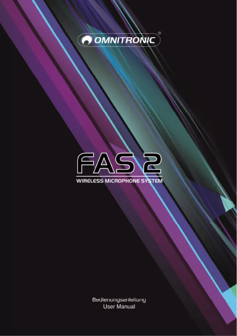 Página 1 del manual Manual de usuario Omnitronic FAS 2