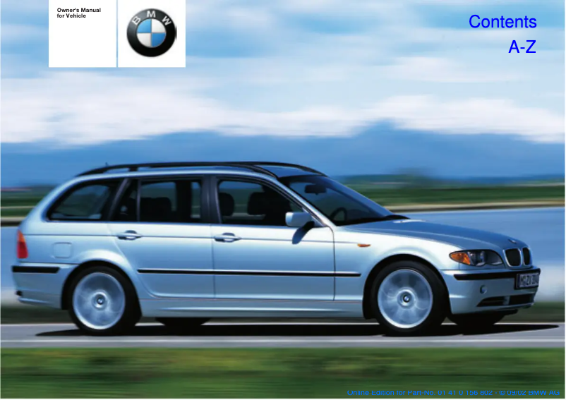 Página 1 del manual Manual de usuario BMW 325iT Wagon (2003)