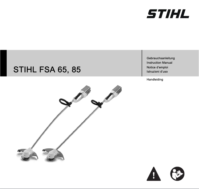Página 1 del manual Manual de usuario Stihl FSA 65