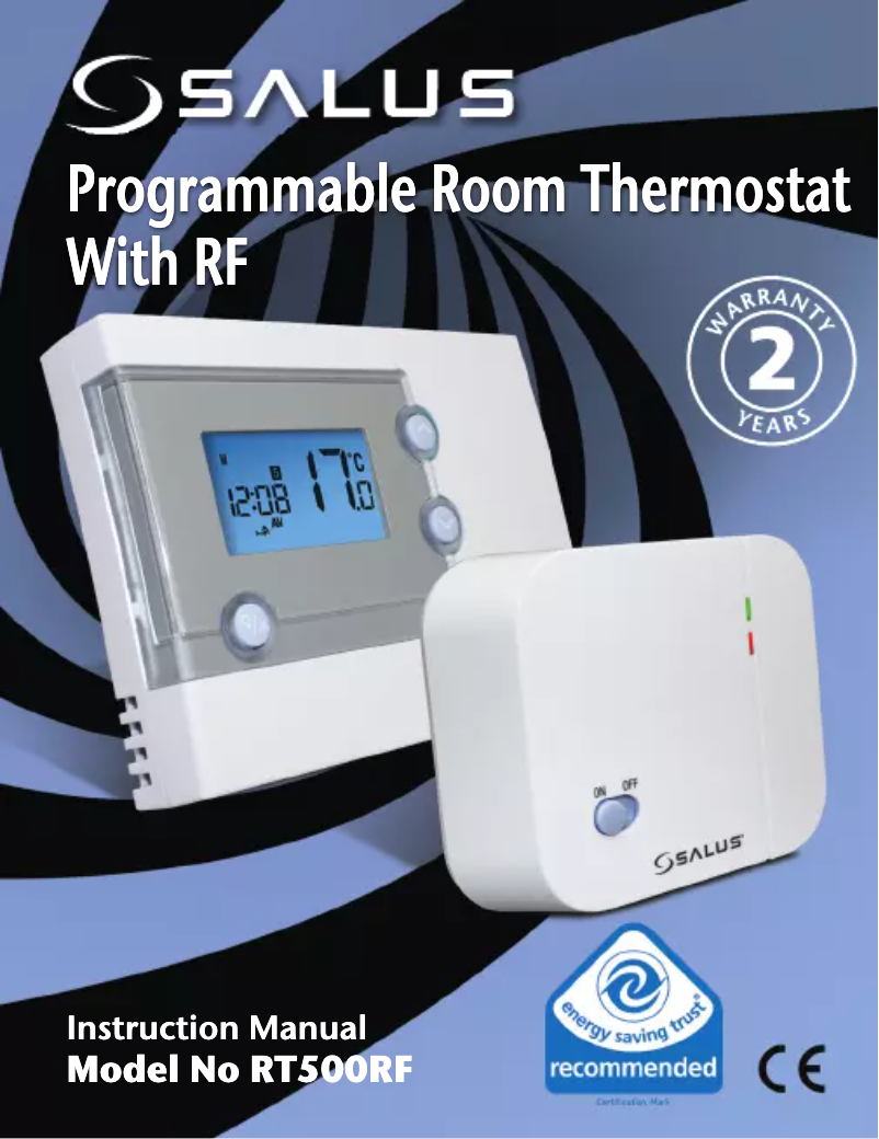 Página 1 del manual Manual de usuario Salus RT500RF