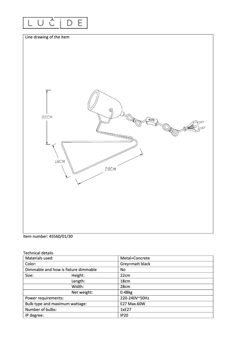 Imagen de la primera página del manual del dispositivo Semih