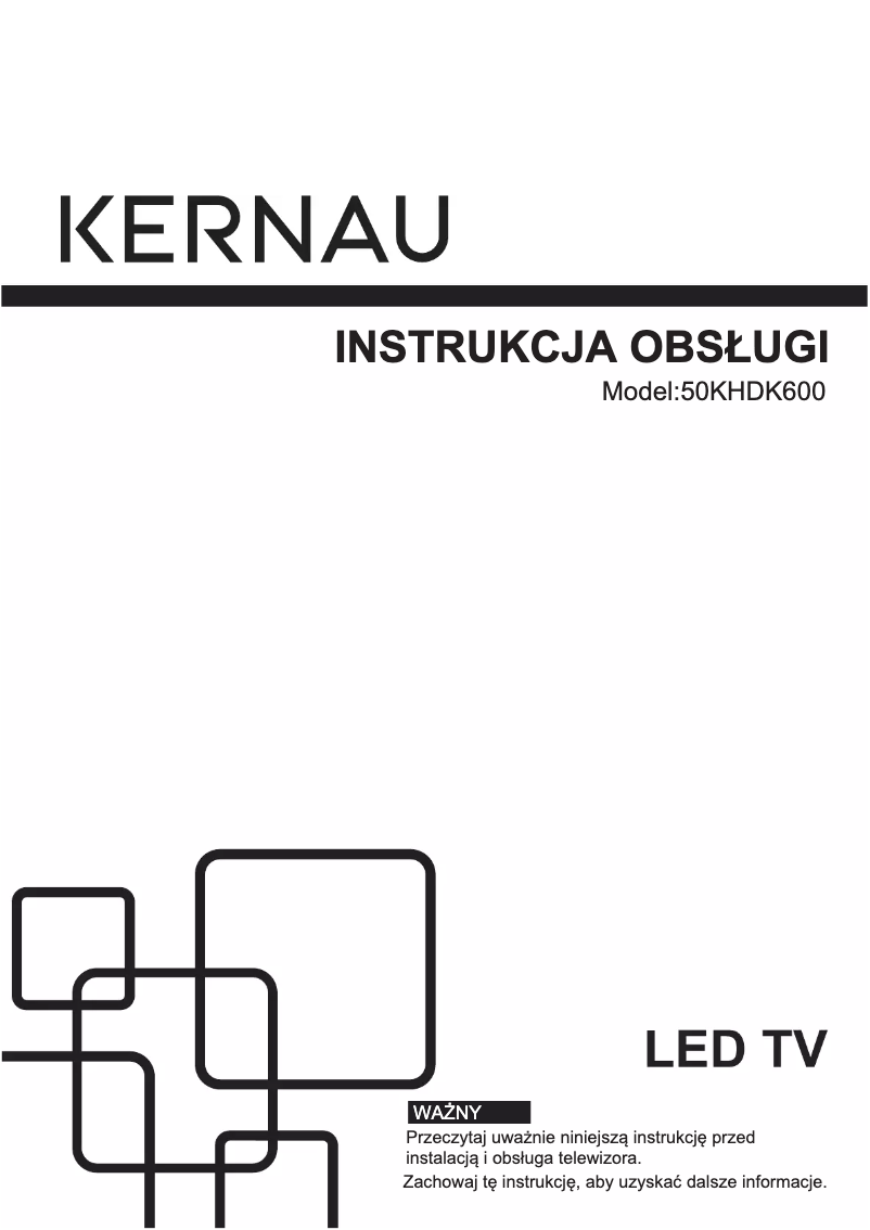 Imagen de la primera página del manual del dispositivo 50 KFHDK 600