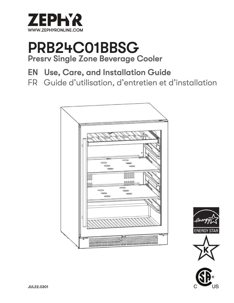 Imagen de la primera página del manual del dispositivo PRB24C01BBSG