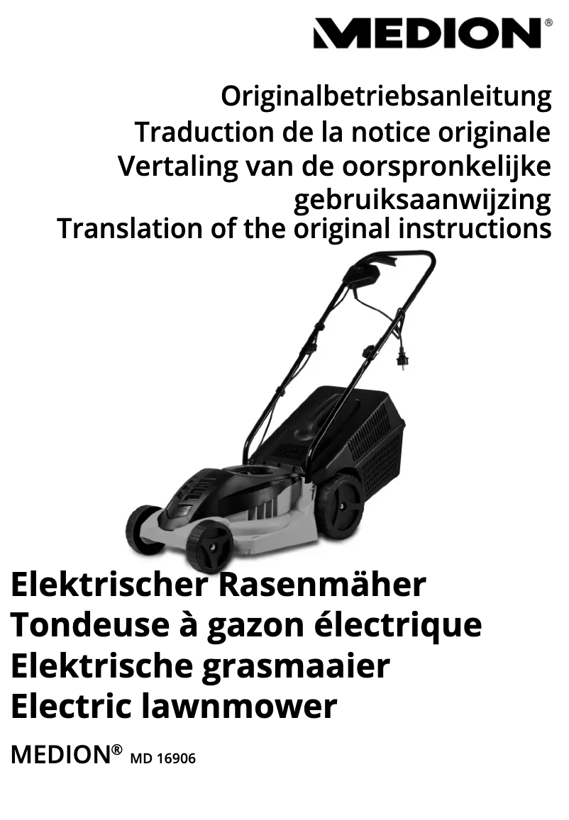 Página 1 del manual Manual de usuario Medion MD 16906