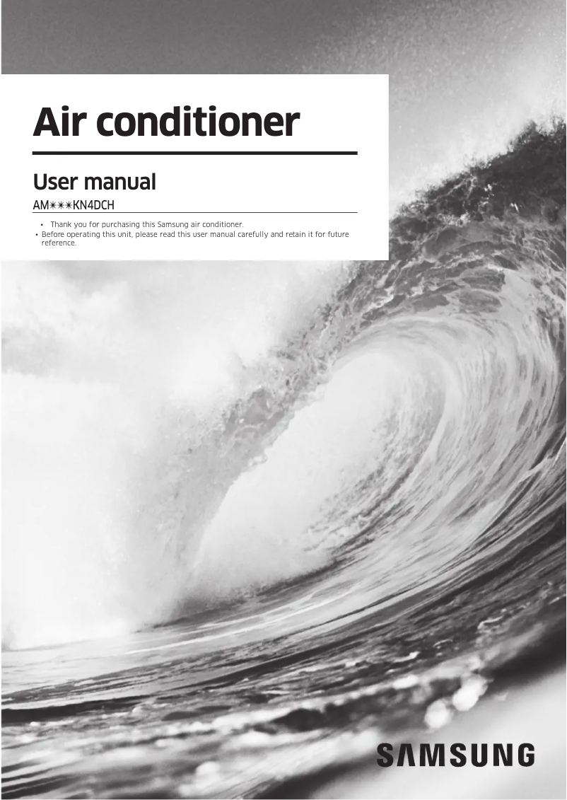 Imagen de la primera página del manual del dispositivo AM009KN4DCH