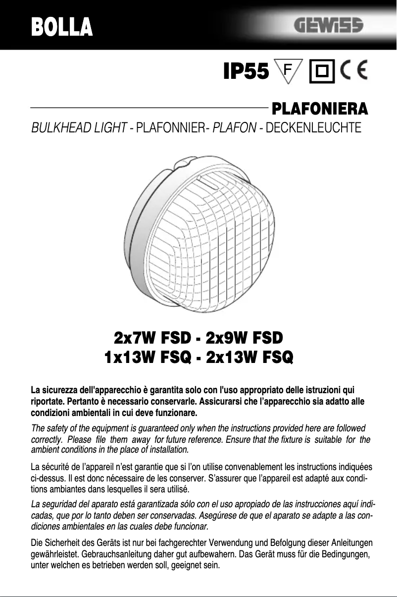 Imagen de la primera página del manual del dispositivo GW80764