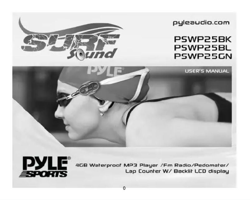 Página nº 1 - Manual de usuario Pyle PSWP25