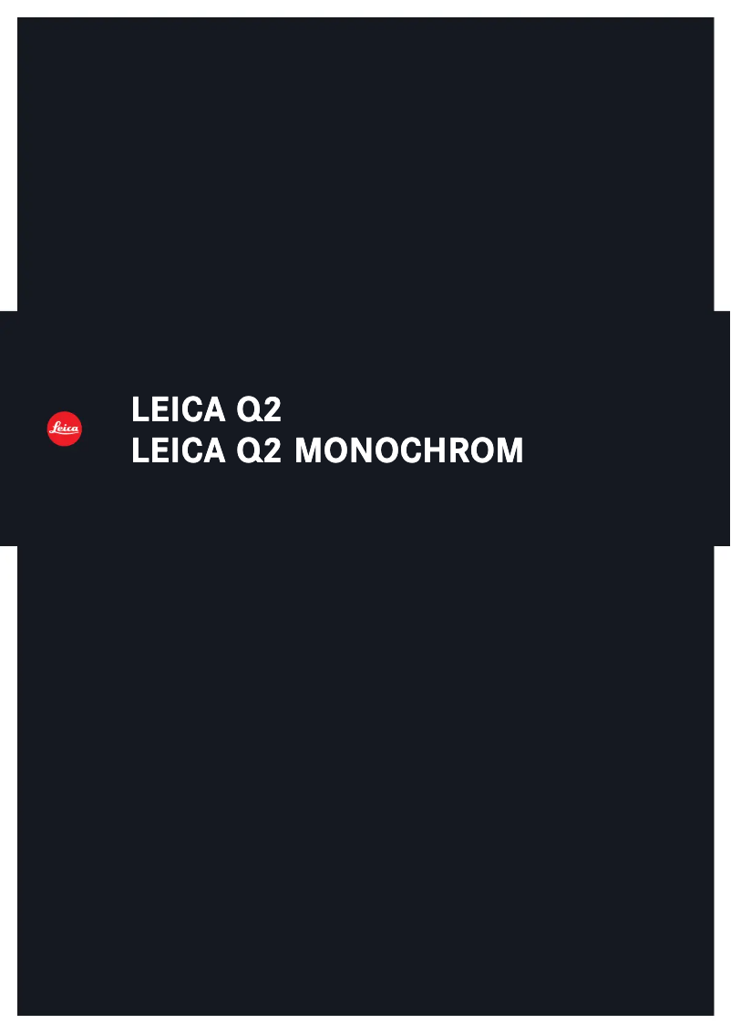 Imagen de la primera página del manual del dispositivo Q2 Monochrom