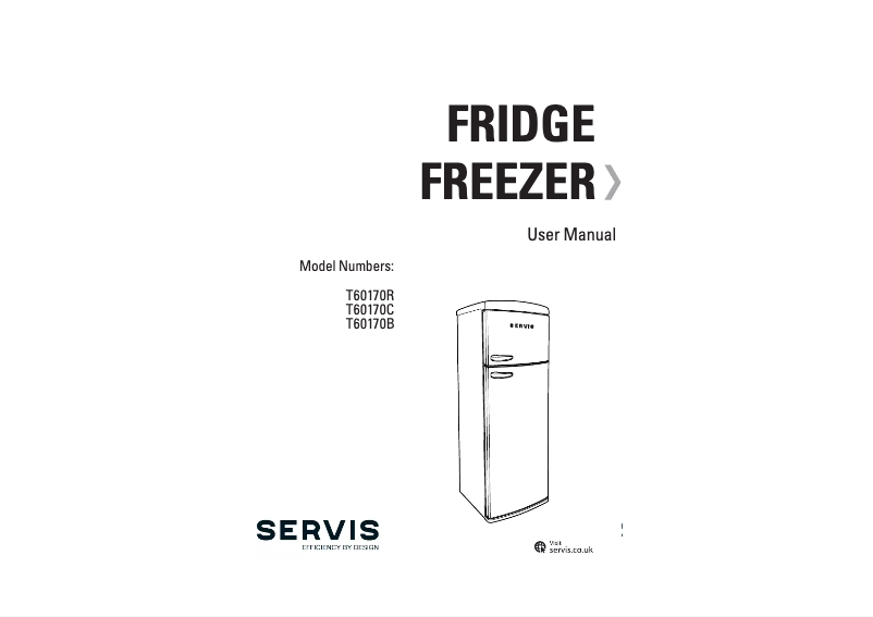 Imagen de la primera página del manual del dispositivo T60170B