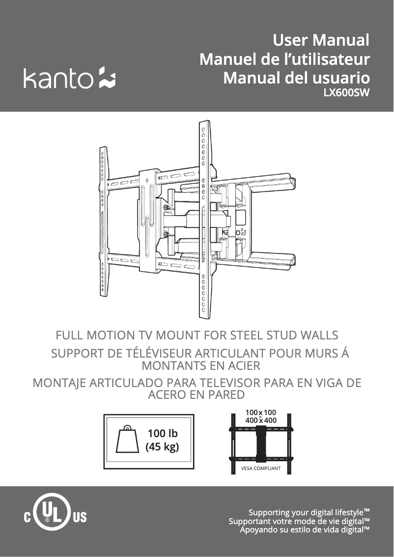 Imagen de la primera página del manual del dispositivo LX600SW