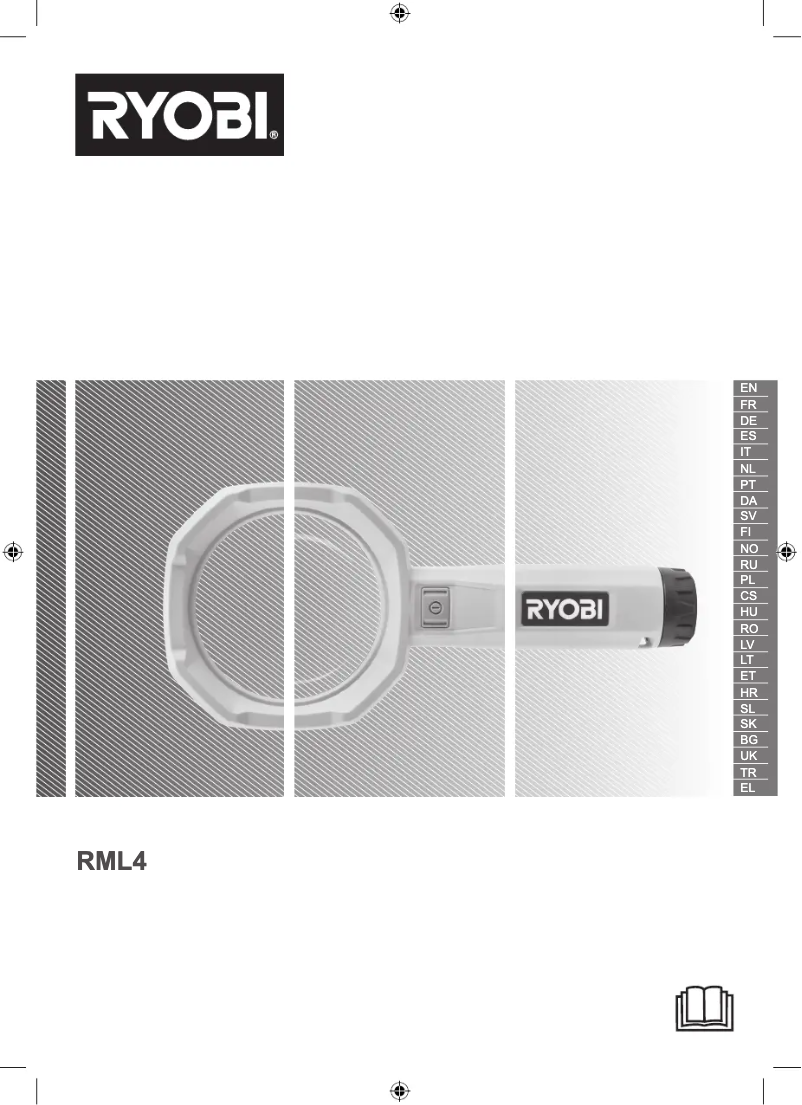 Página nº 1 - Manual de usuario RYOBI RML4