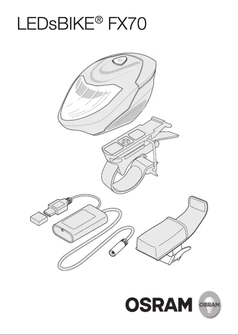 Imagen de la primera página del manual del dispositivo FX70