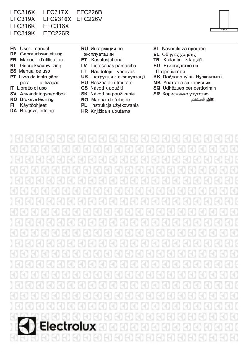 Página 1 del manual Manual de usuario Electrolux LFC317X
