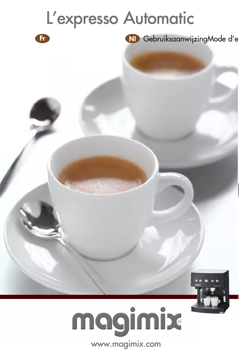 Imagen de la primera página del manual del dispositivo L’expresso Automatic