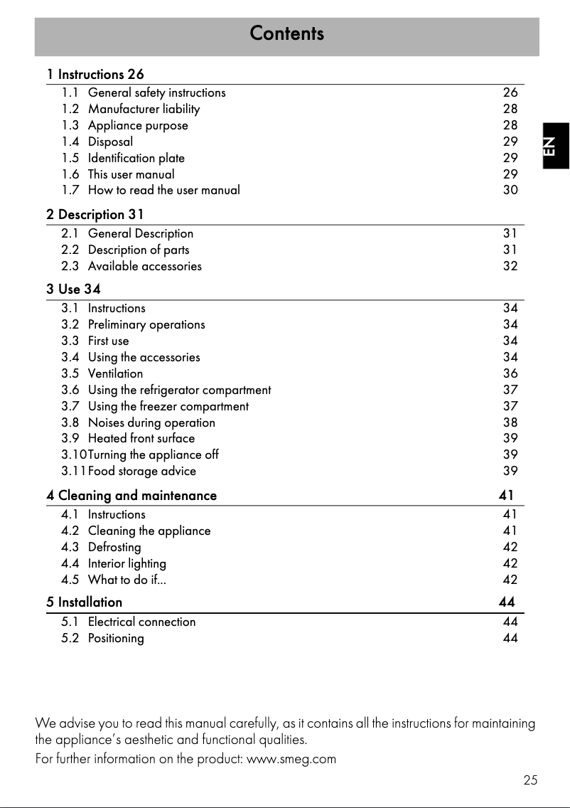 Imagen de la primera página del manual del dispositivo FAB28LCR3