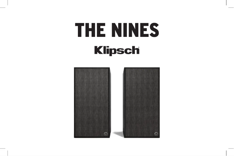 Página 1 del manual Manual de usuario Klipsch The Nines