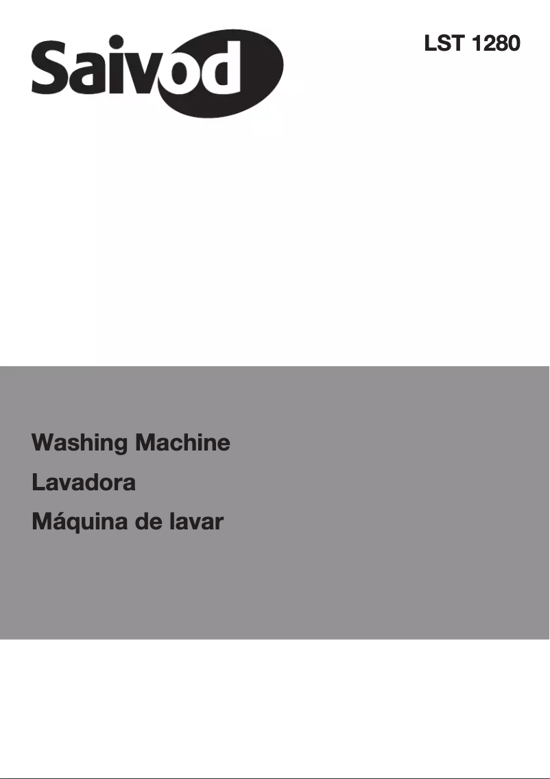 Imagen de la primera página del manual del dispositivo LST 1280