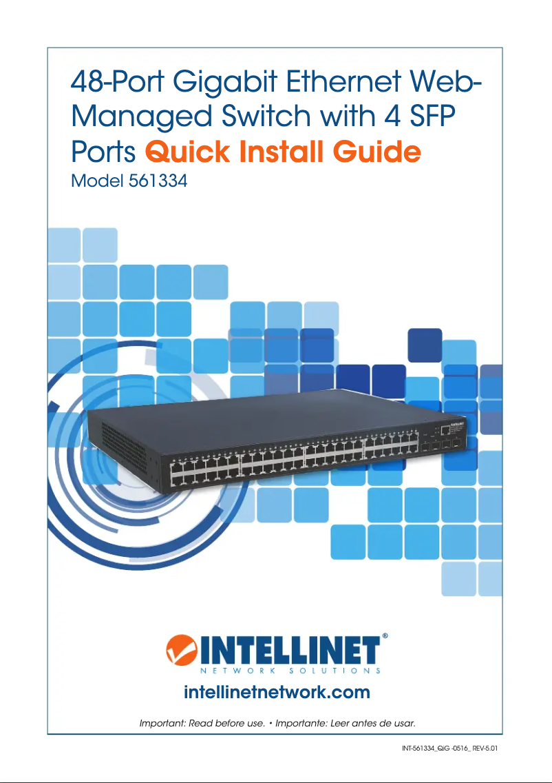Página 1 del manual Manual de usuario Intellinet 561334