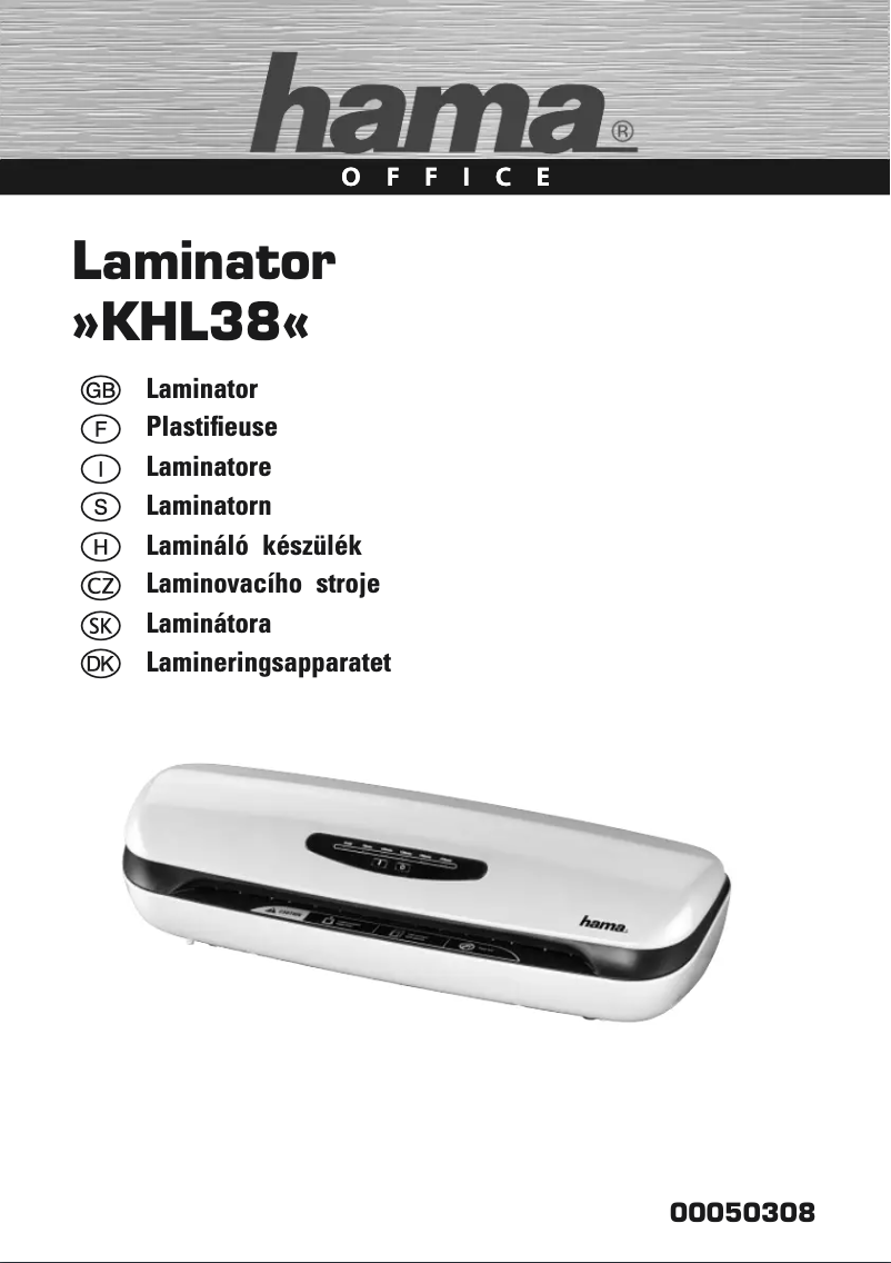 Página 1 del manual Manual de usuario Hama KHL38
