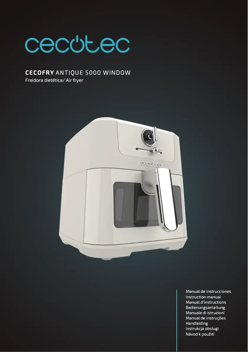 Página nº 1 - Manual de usuario Cecotec Cecofry Antique 5000 Window