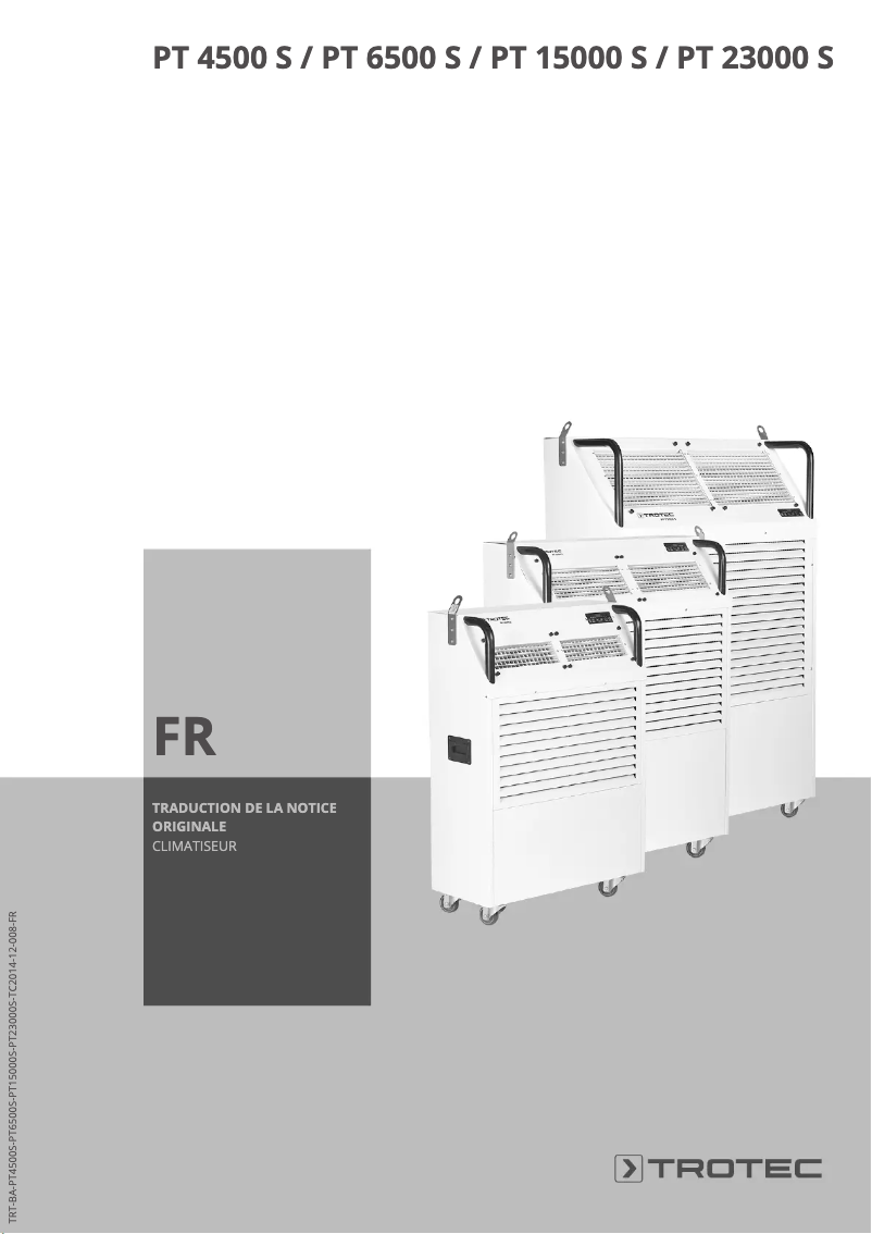 Página nº 1 - Manual de usuario Trotec PortaTemp 4500 S