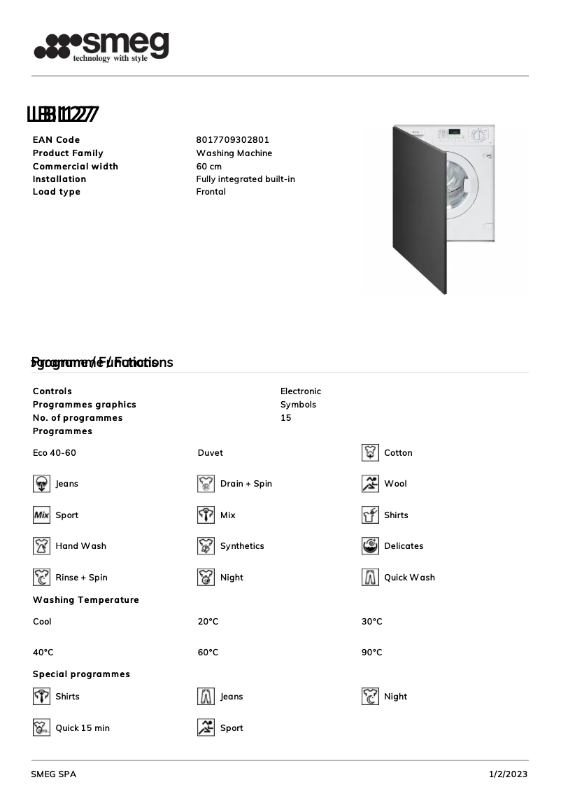 Imagen de la primera página del manual del dispositivo LBI127