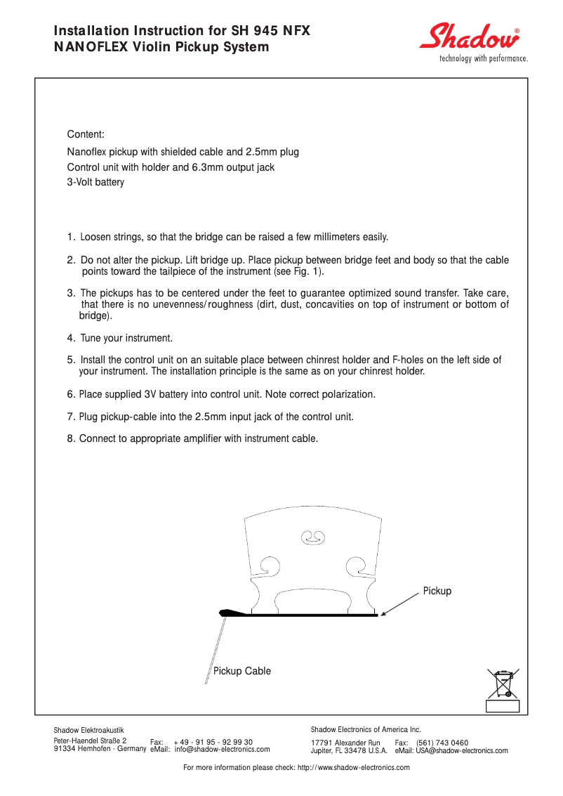 Imagen de la primera página del manual del dispositivo SH945 NFX-V