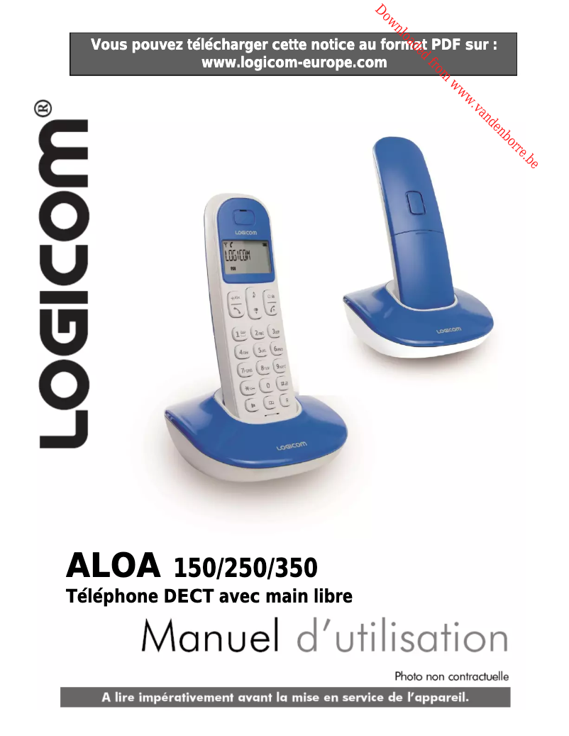 Página 1 del manual Manual de usuario Logicom Aloa 250