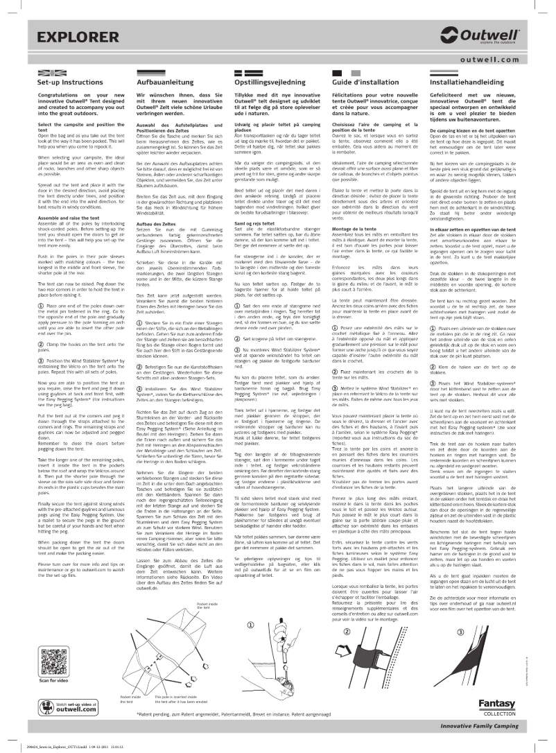 Imagen de la primera página del manual del dispositivo Fantasy Explorer