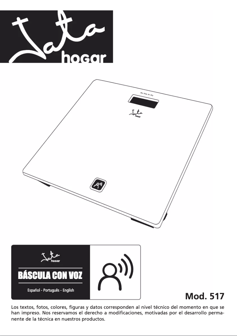 Imagen de la primera página del manual del dispositivo 517